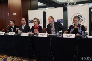 Итоговая пресс-конференция международных наблюдателей от  БДИПЧ ОБСЕ, ПАСЕ и ПА ОБСЕ состоялась в Минске