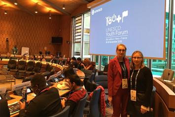 Белорусская молодежная делегация приняла участие в работе ежегодного парижского форума ЮНЕСКО