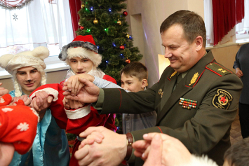 Акция «Наши дети»: Министерство обороны организовало «Новогодний огонек» для воспитанников Андреевского детского дома
