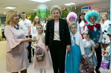 Министр труда и социальной защиты Ирина Костевич посетила Республиканский реабилитационный центр для детей-инвалидов