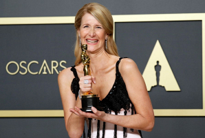 Брэд Питт и Лора Дерн получили "Оскар" как лучшие актеры второго плана