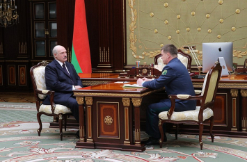 Президент принял с докладом председателя Государственного таможенного комитета Юрия Сенько