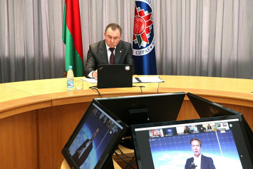 Беларусь участвует в разработке региональных инициатив ВЭФ по противодействию COVID-19