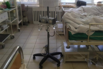 Мобильную станцию подачи кислорода установили в больнице Барановичей
