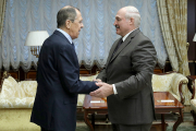 Лукашенко встретился с главой МИД России Сергеем Лавровым