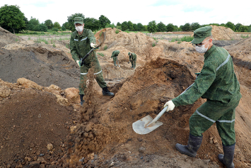  Обнаружены останки 119 человек и еще 2 солдатских медальона: в Масюковщине возобновились поисковые работы