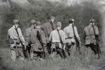  Семь родных братьев Занковичей из лиозненской деревушки Тропы воевали на фронте и в партизанах