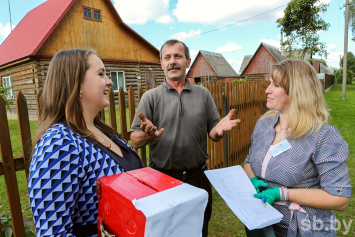Выезд к избирателям в Витебском районе: дорог каждый голос