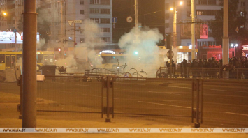 Фотофакт: массовые беспорядки в Минске