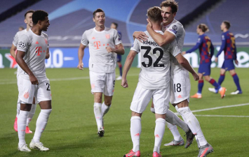 «Бавария» забила «Барселоне» восемь голов в Лиге чемпионов