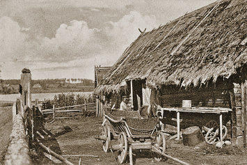 Белорусские традиции строительства жилья на открытках и фотографиях начала XX века