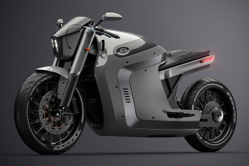 Дизайнер показал, как может выглядеть электрический мотоцикл Lada