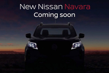 Nissan опубликовала новый тизер обновленного пикапа Navara