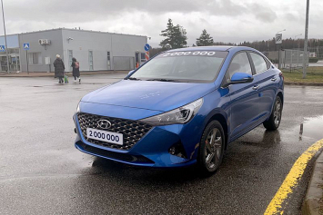 Hyundai выпустила юбилейную спецсерию Solaris с новыми опциями