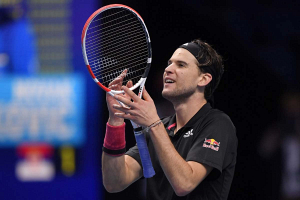 Тим победил Джоковича и стал первым финалистом Итогового турнира ATP