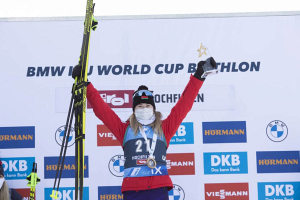 Алимбекова впервые в карьере выиграла личную гонку на Кубке мира