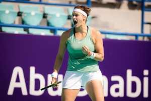 Соболенко пробилась в четвертьфинал турнира в Абу-Даби