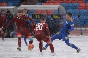 БАТЭ победил «Витебск» в первом четвертьфинальном матче Кубка Беларуси по футболу