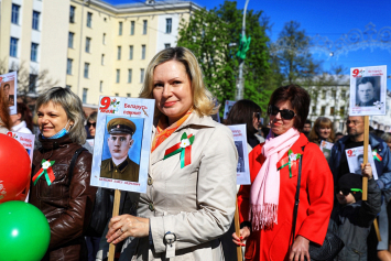 Праздничные мероприятия в связи с Днем Победы прошли по всей Беларуси