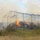 В Кобринском районе дети сожгли 45 тонн сена