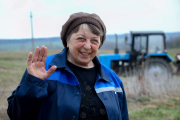 Тракторист Татьяна Захожая: «Мы никогда не сдавались и сейчас не покоримся»