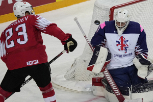 Сборная Швейцарии обыграла британцев на чемпионате мира по хоккею