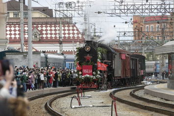 В Беларусь прибывает из России уникальный передвижной музей «Поезд Победы»