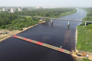  Понтонный мост через Западную Двину в Новополоцке откроют до конца июня 