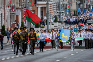 Представителей разных поколений по всей стране объединил 3 июля главный праздник белорусской государственности — День Независимости