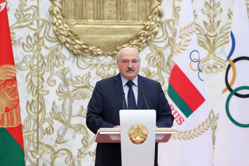 Во Дворце Независимости прошли торжественные проводы белорусской спортивной делегации на ХХХII летние Олимпийские игры