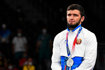 Магомедхабиб Кадимагомедов завоевал для Беларуси серебряную медаль в вольной борьбе на Олимпиаде