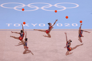Олимпиада. Белорусские гимнастки стали пятыми в групповых упражнениях