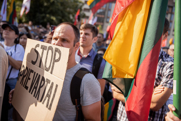 Советник президента Литвы: когда мнение высказывается бросаемыми камнями, это неприемлемо