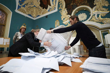 Экзитпол: «Единая Россия» получает на выборах в Госдуму 45,2 процента