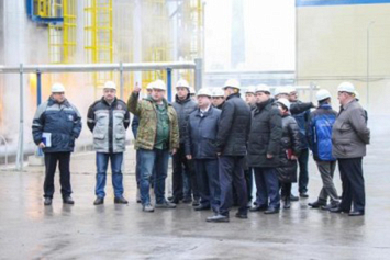 Герасимов изучил ситуацию в ОАО "Нафтан" и ОАО "Полоцк-Стекловолокно"