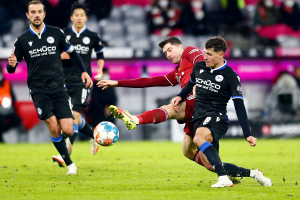 «Бавария» одолела «Арминию» в игре бундеслиги