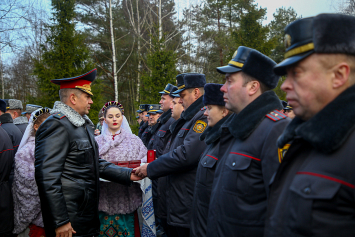 Сотрудников органов внутренних дел Могилевской области наградили за отличие в охране общественного порядка