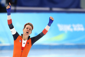 Нидерландская конькобежка Вюст на дистанции в 1500 м установила олимпийский рекорд. Белорусок в десятке нет