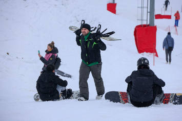 Этой зимой горнолыжные курорты работают с высокой загрузкой