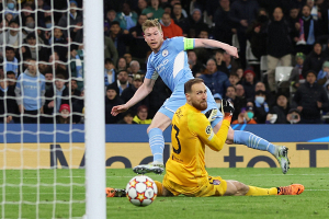 «Манчестер Сити» обыграл «Атлетико» в первом четвертьфинальном матче ЛЧ