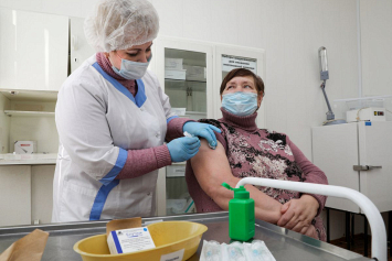 В Россонском районе вакцинированы против COVID-19 более 95 процентов людей пожилого возраста