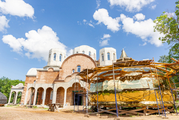 Строящийся Свято-Благовещенский храмовый комплекс обещает стать духовной жемчужиной