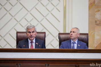 Выступление Андрейченко на закрытии восьмой сессии Палаты представителей