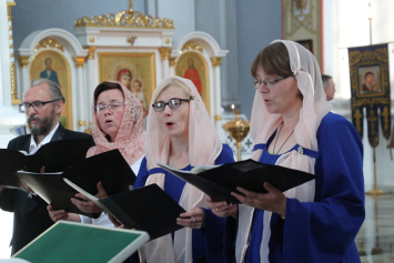 Фотофакт. Праздник хоровой музыки «Славянский благовест» в Витебске