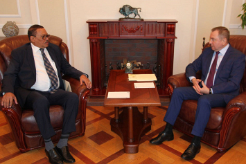 Посол Судана вручил копии верительных грамот главе МИД Беларуси