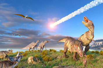 Динозавров погубил не один гигантский метеорит