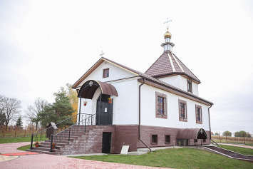 В агрогородке Замосточье построили храм в честь Серафима Саровского