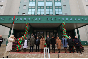 Новое здание 15-й поликлиники с водолечебницей и тренажерным залом открыли в Минске