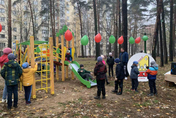 Новый детский комплекс в МЖК «Солнечный» стал результатом сотрудничества местных жителей и властей