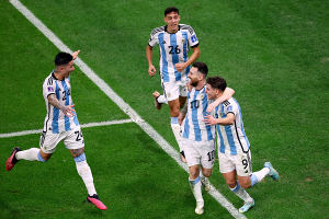 Сборная Аргентины обыграла хорватов и стала первым финалистом чемпионата мира по футболу